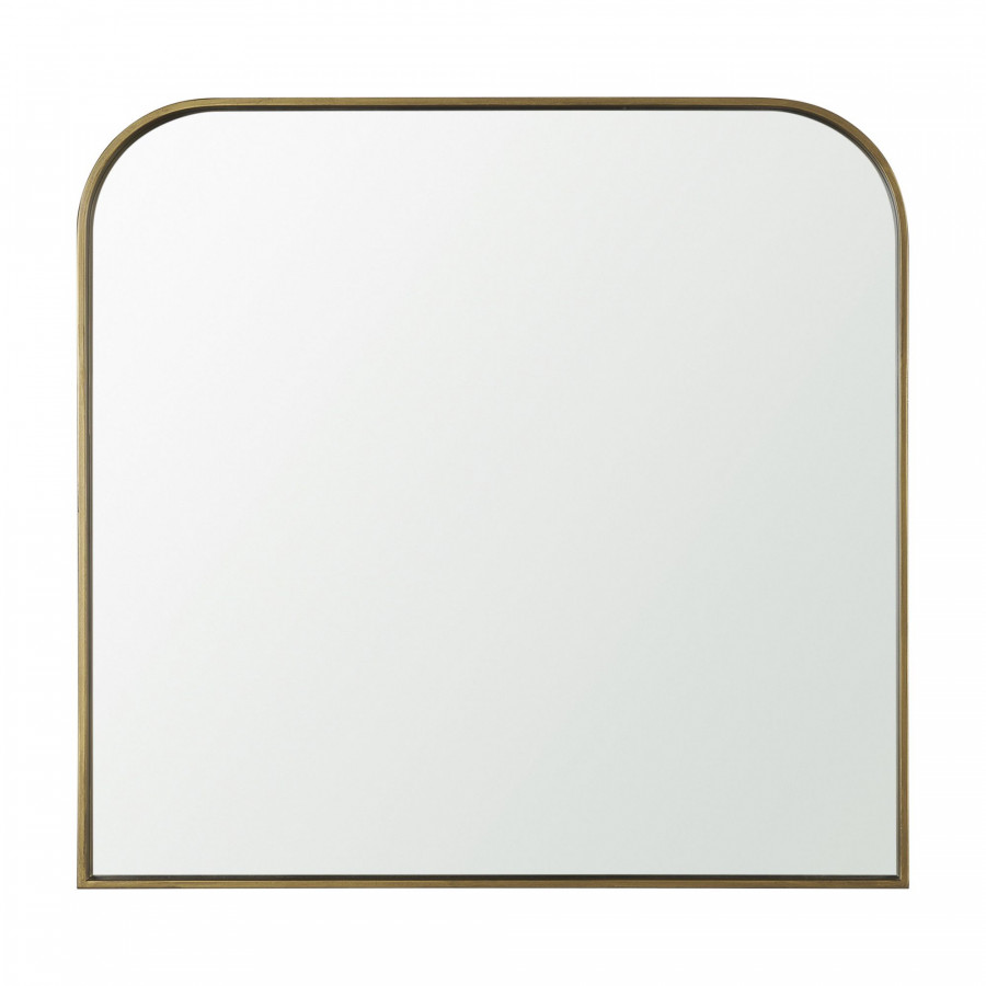 Mercana Timon Square Arched Mirror - Gold