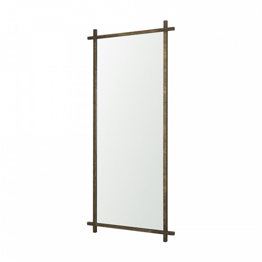 Mercana - Tori Metal Cross Frame Wall Mirror