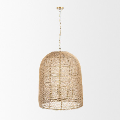 Mercana Thad Small 4 Light Chandelier - Beige
