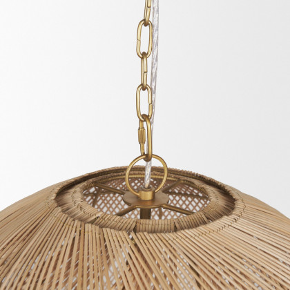 Mercana Thad Small 4 Light Chandelier - Beige