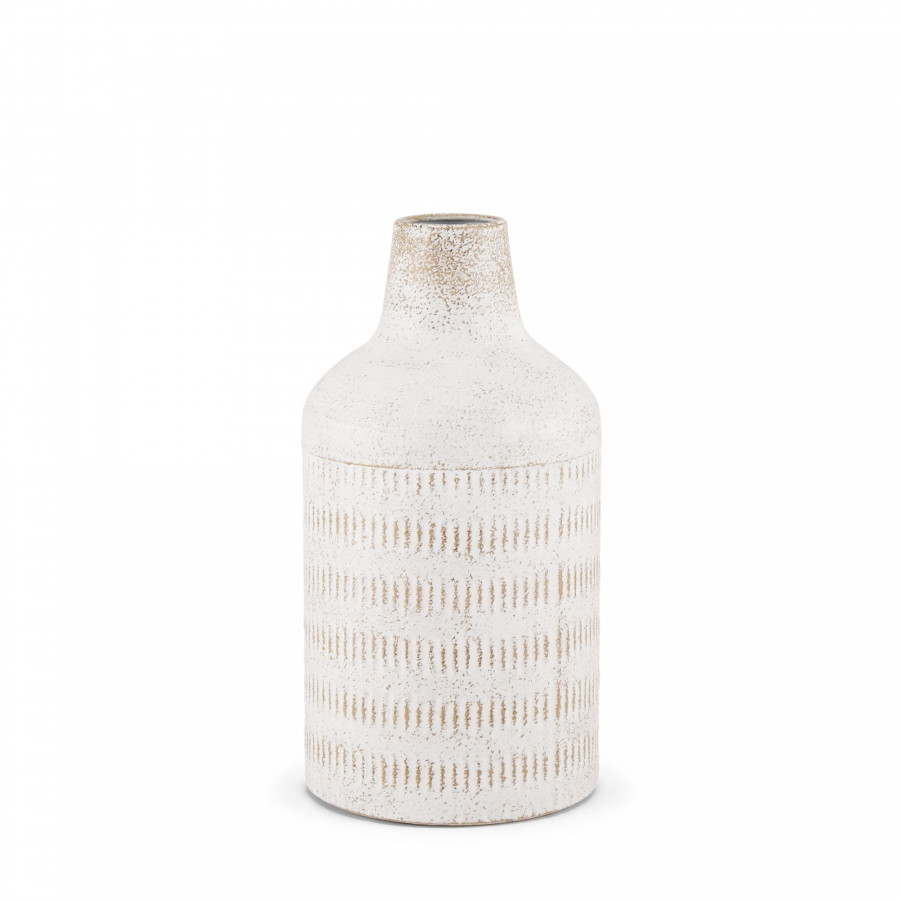 Mercana - Tisha Distressing Metal Vase