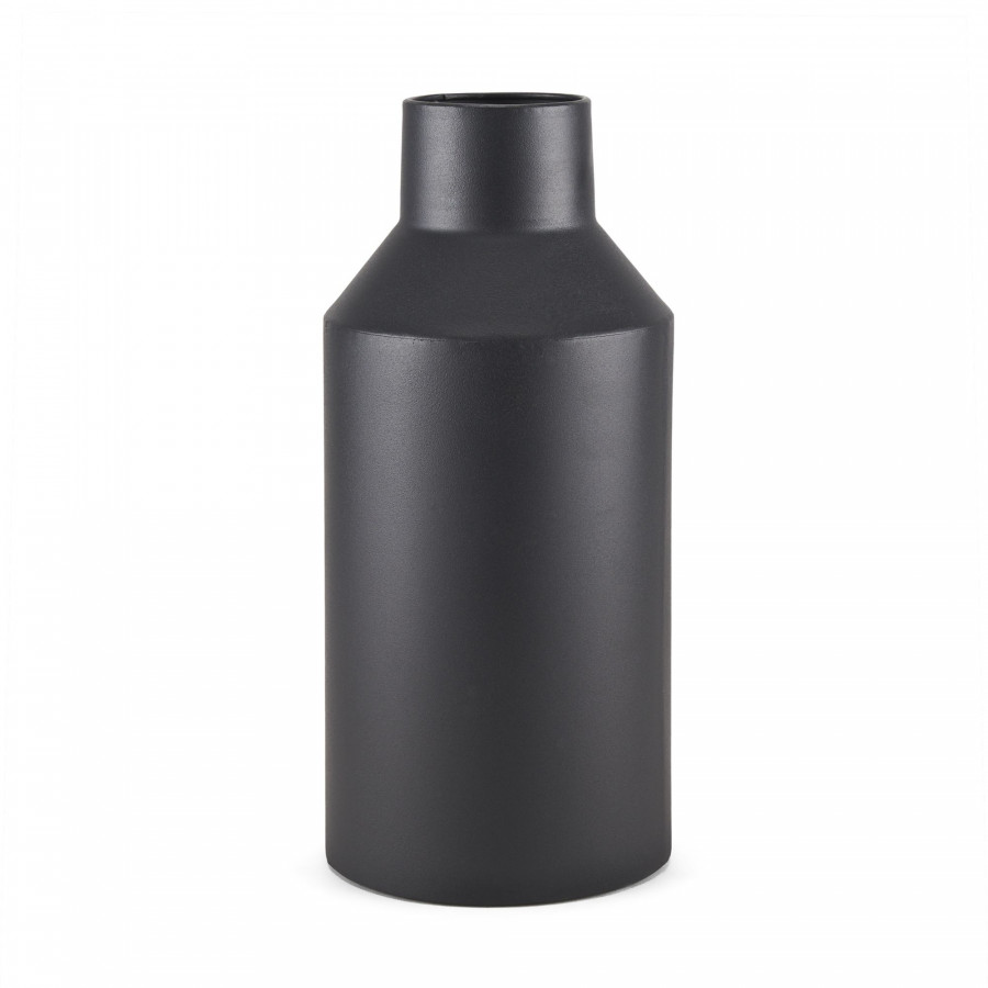Mercana Tosca Tall Metal Vase - Black