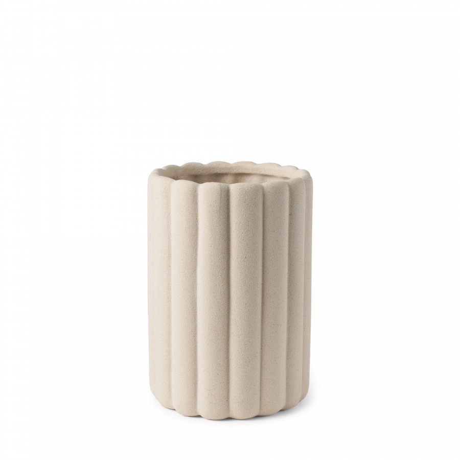Mercana - Mira Fluted Ceramic Vase