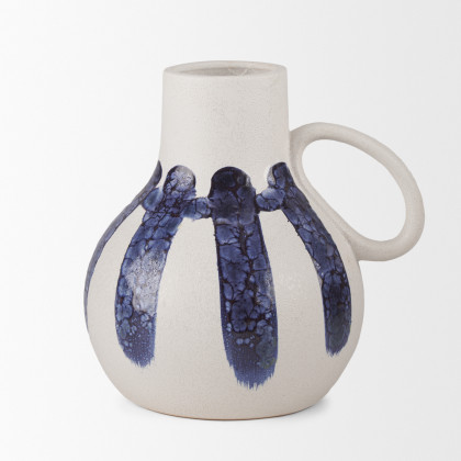 Mercana - Truett Jug in White, Ceramic