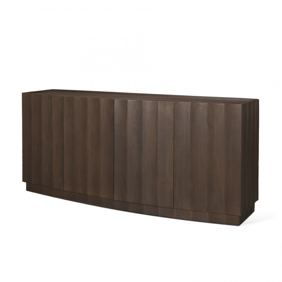 Mercana - Swanson Sideboard in Brown, Solid Wood
