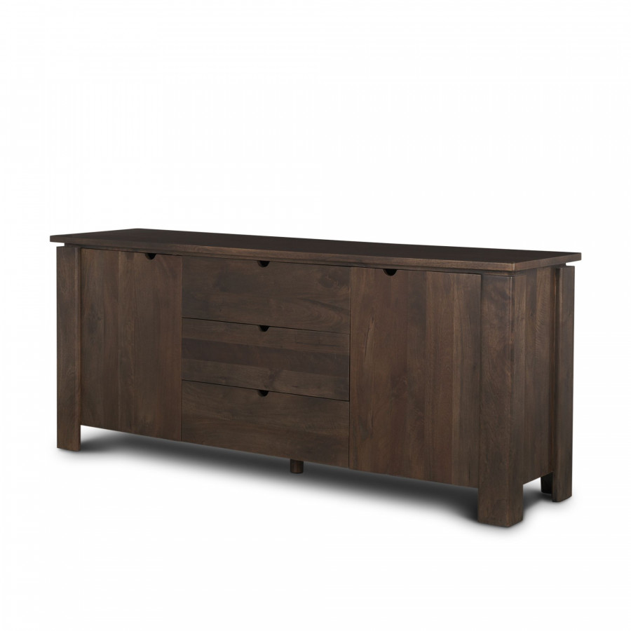 Mercana Wallen Sideboard - Dark Brown, Wood