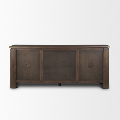 Mercana Wallen Sideboard - Dark Brown, Wood