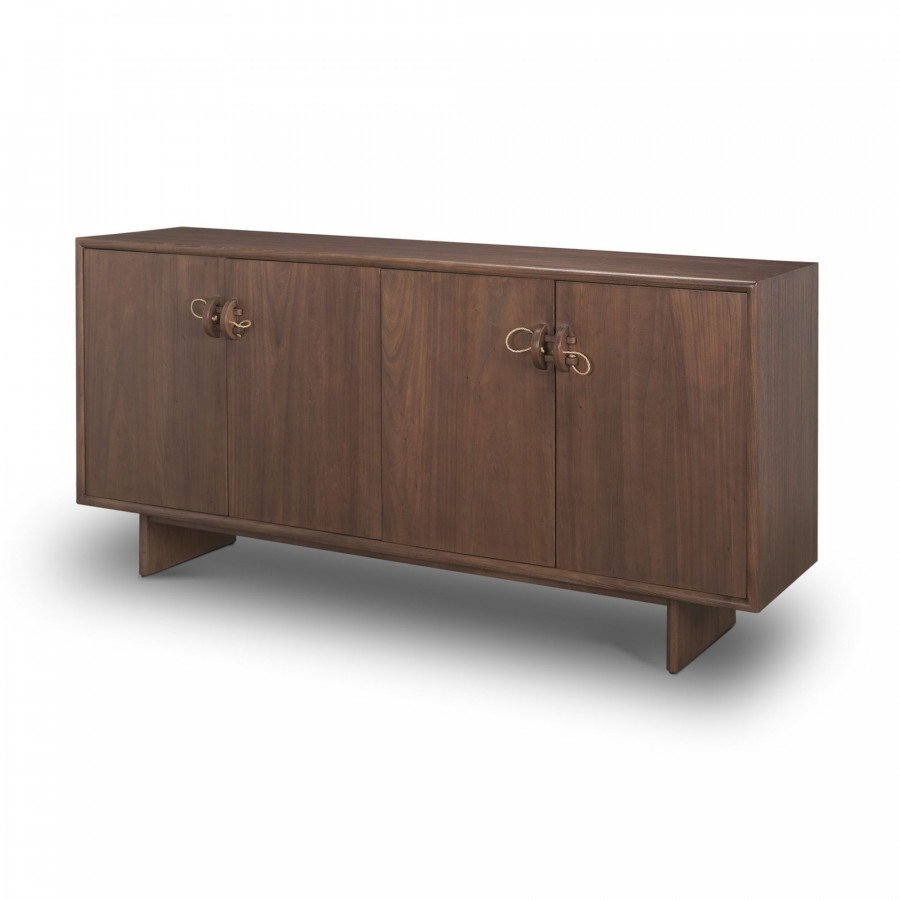 Mercana Varenna Sideboard - Dark Brown, Wood