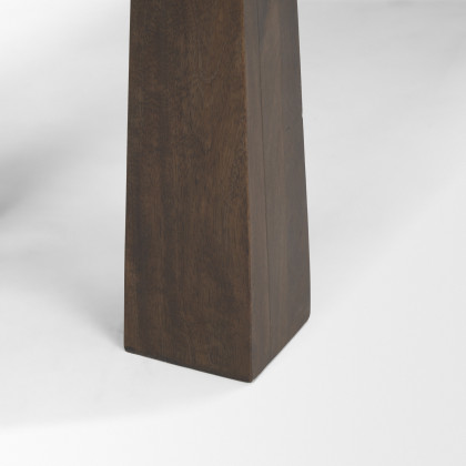 Mercana - Wolcott Bench in Brown, Solid Wood