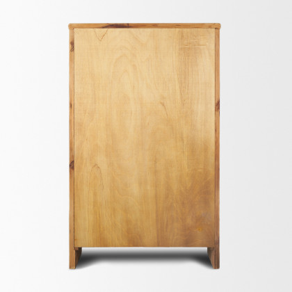 Mercana - Wayde Curio Cabinet in Brown, Wood