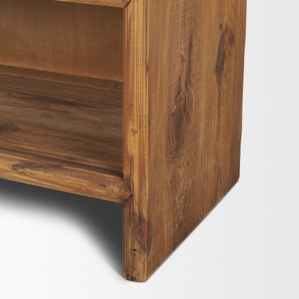 Mercana - Wayde Curio Cabinet in Brown, Wood