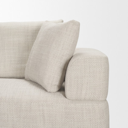 Mercana Warner 3 Piece Sectional with Corner Piece - Oatmeal, Set A