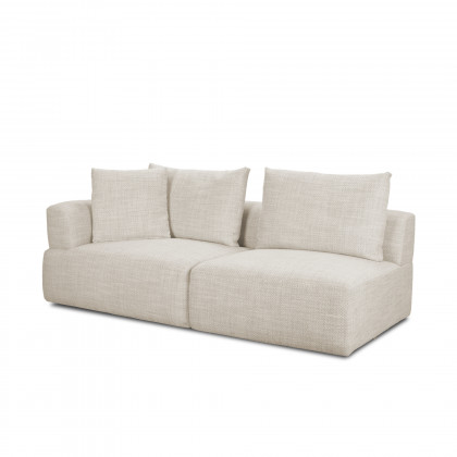 Mercana Warner 3 Piece Sectional with Corner Piece - Oatmeal, Set D