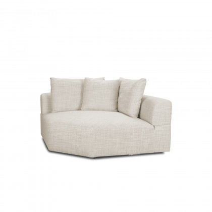 Mercana Warner 3 Piece Sectional with Corner Piece - Oatmeal, Set D