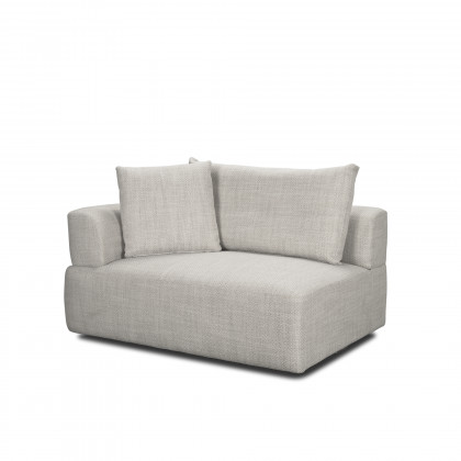 Mercana Warner 3 Piece Sectional with Corner Piece - Gray, Set A