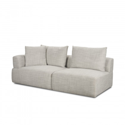 Mercana Warner 3 Piece Sectional with Corner Piece - Gray, Set C