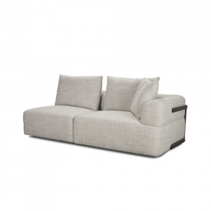 Mercana Warner 3 Piece Sectional with Corner Piece - Gray, Set D