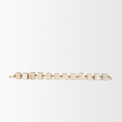 Mercana - Mala Garland in White, Paper
