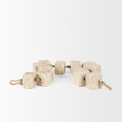 Mercana - Mala Garland in White, Paper