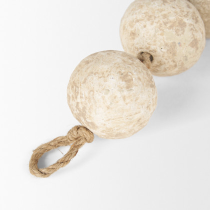 Mercana Varamala Garland - White, Paper