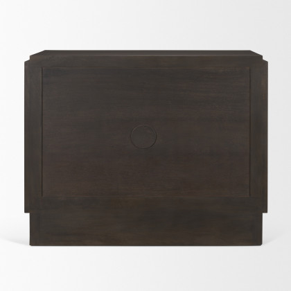 Mercana - Wagner Accent Cabinet in Brown, Solid Wood