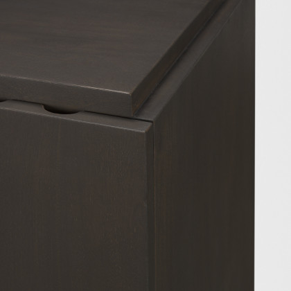 Mercana - Wagner Accent Cabinet in Brown, Solid Wood