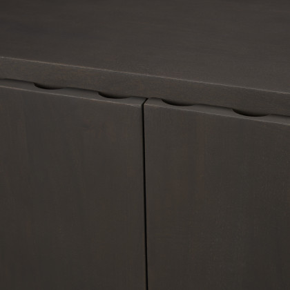Mercana - Wagner Accent Cabinet in Brown, Solid Wood