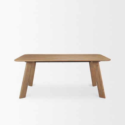 Mercana Welborn Dining Table - Light Brown, L72"