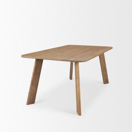 Mercana Welborn Dining Table - Light Brown, L72"