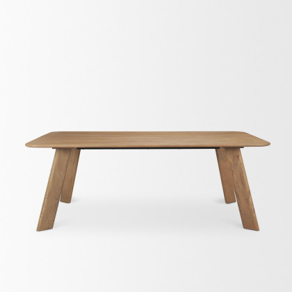 Mercana Welborn Dining Table - Light Brown, L84"