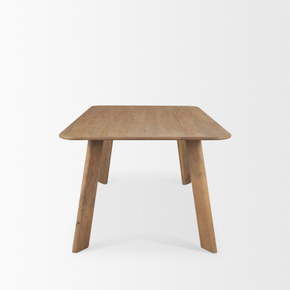 Mercana Welborn Dining Table - Light Brown, L84"