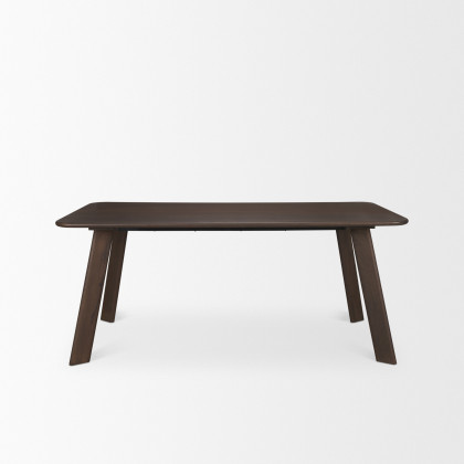 Mercana Welborn Dining Table - Dark Brown, L72"