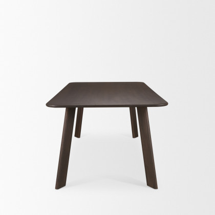 Mercana Welborn Dining Table - Dark Brown, L72"