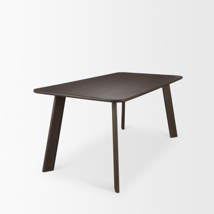 Mercana Welborn Dining Table - Dark Brown, L72"