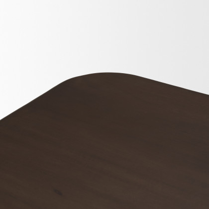Mercana Welborn Dining Table - Dark Brown, L72"