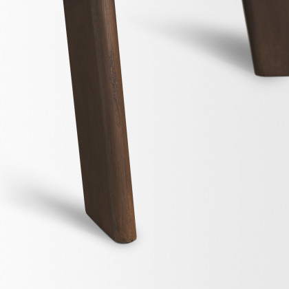 Mercana Welborn Dining Table - Dark Brown, L72"