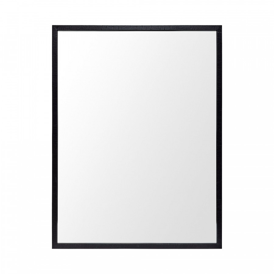 Mercana - Bristol 30x40 Faux Wood Frame Bathroom Vanity Mirror