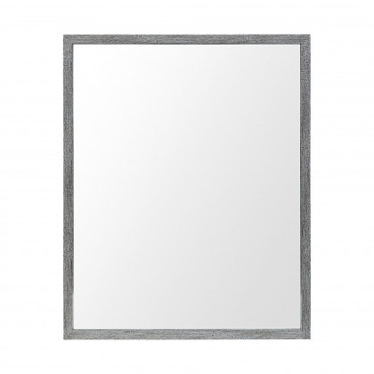 Mercana - Bristol 24x30 Faux Wood Frame Bathroom Vanity Mirror