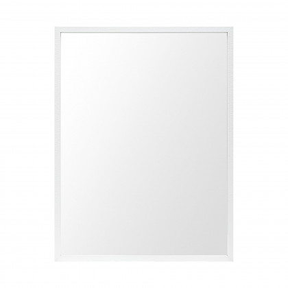 Mercana - Bristol 30x40 Faux Wood Frame Bathroom Vanity Mirror