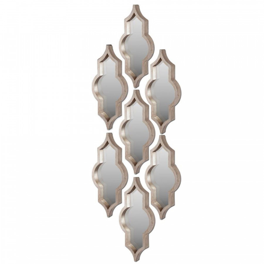 Mercana Tamanar I Mirror Collection (Set of 7) - Silver