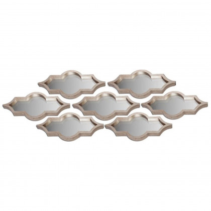 Mercana Tamanar I Mirror Collection (Set of 7) - Silver