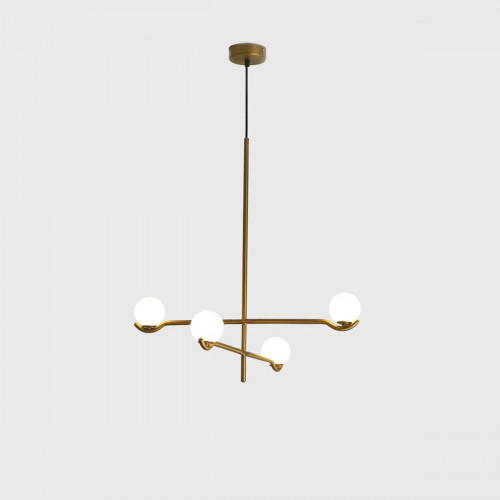Mobital Nebula 2 Arm Pendant Lamp - Brass