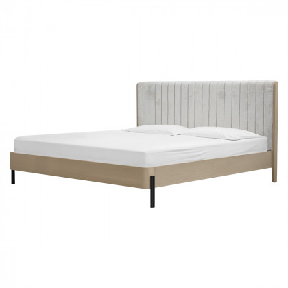 Mobital Nori Bed - Natural White Oak Wood, King