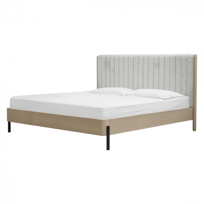 Mobital Nori Bed - Natural White Oak Wood, King