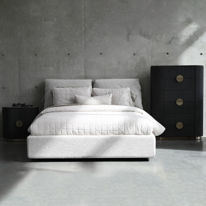 Mobital - Plume Bed Upholstered
