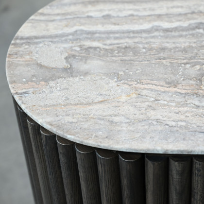 Mobital - Koii Sideboard in Silver Gray Travertine