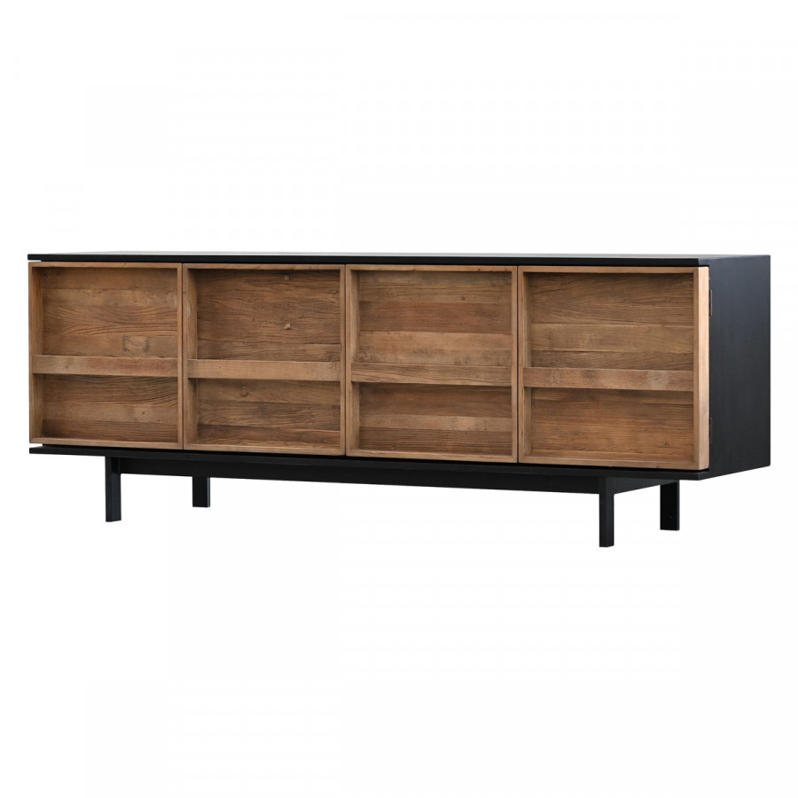 Mobital - Passage Sideboard in Matte Black Brushed