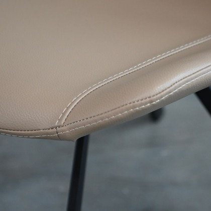 Mobital Billy Dining Chair - Pebbled Mushroom