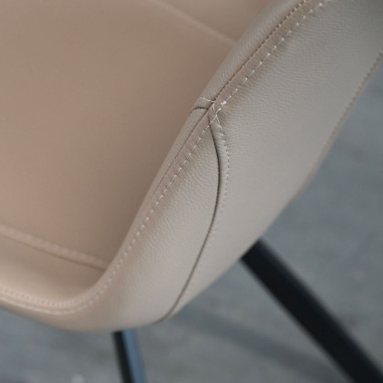 Mobital Billy Dining Chair - Pebbled Mushroom