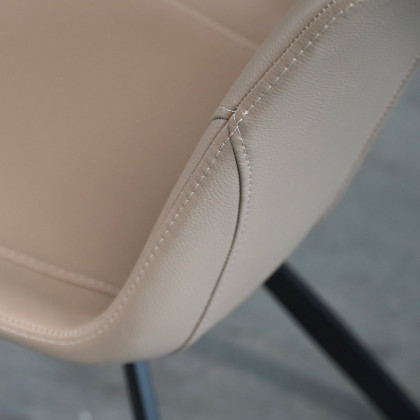 Mobital Billy Dining Chair - Pebbled Mushroom
